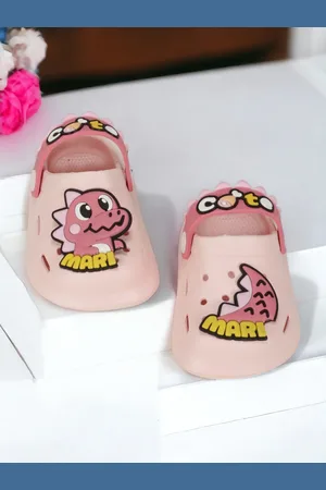 Lil Lollipop Kids Cartoon Applique Anti-Slip Clogs