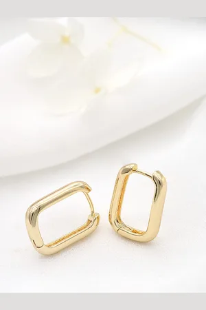 Krelin Gold Plated Hoop Earrings