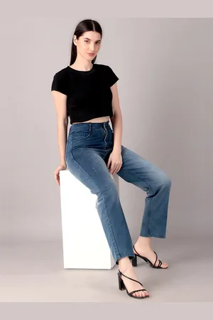 BAESD Women Regular Distressed Stretchable Jeans