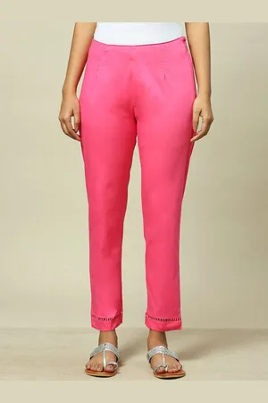 Rangriti Women Relaxed Straight Leg Straight Fit Trousers