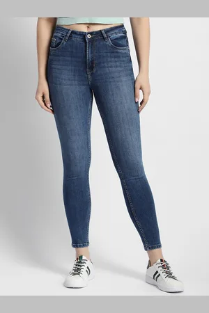 MADAME Women Skinny Fit Light Fade Jeans