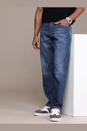 WROGN Men Relaxed Fit Light Fade Stretchable Jeans