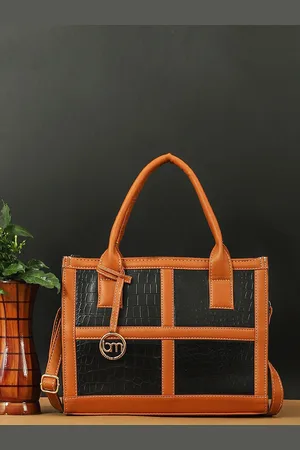 Bagsy Malone Women Textured PU Shopper Tote Bag