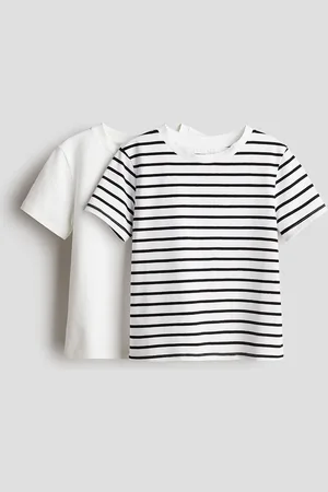 H&M Girls 2-Pack T-shirts
