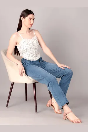 BAESD Women Regular Mid Rise Jeans