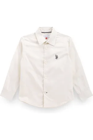 Ralph Lauren Boys Classic Self Design Corduroy Pure Cotton Casual Shirt