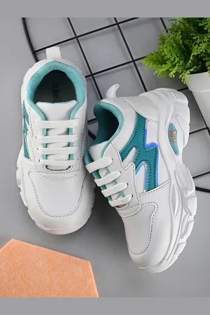 BAESD Unisex Kids Colourblocked Lace-Ups Sneakers