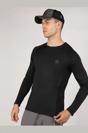 CHKOKKO Men Full Sleeves Gym T-Shirt