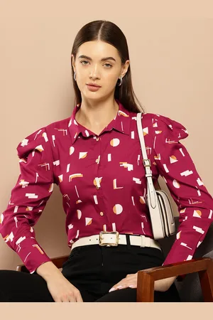 Chemistry Women Printed Casual Shirt
