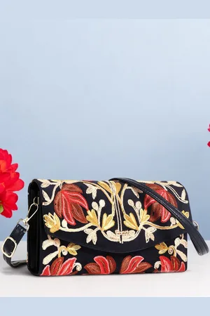 EXOTIC Women Embroidered Purse Clutch