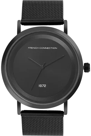 French Connection Men Stainless Steel Bracelet Style Straps Analogue Watch FCN00043G