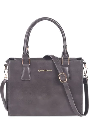 Giordano Women Grey Solid Handheld Bag
