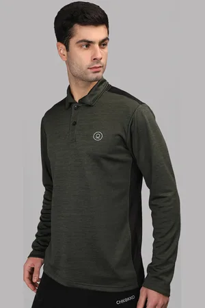 CHKOKKO Polo Collar Dri-FIT Sports T-shirt