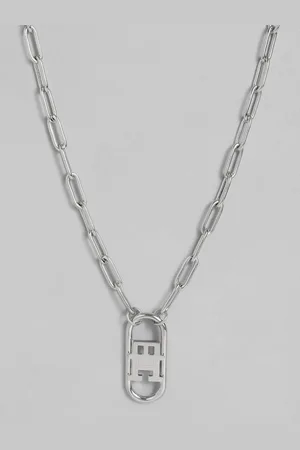 Tommy Hilfiger Monogram Stainless Steel Necklace