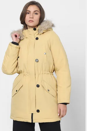 VERO MODA Long Sleeves Hooded Lightweight Longline Parka Jacket