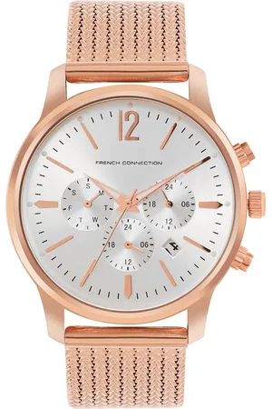 French Connection Men Dial & Bracelet Style Straps Analogue Watch FCN00056A