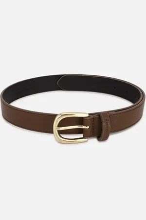 Van Heusen Women Textured Genuine Leather Belt