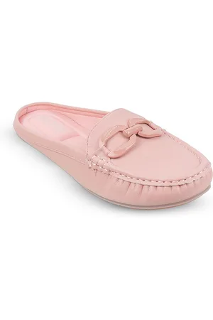 Metro Round Toe Bows Mules