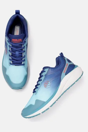 Woodland Men Mesh Woven Design Running Shoes
