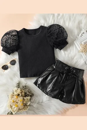 Bold N Elegant Girls Top with Shorts