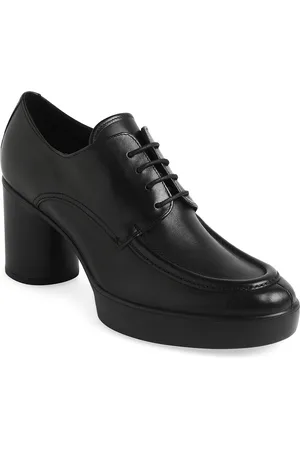 Ecco Women Shape Sculpted Motion Black Leather Regular Formal Shoes