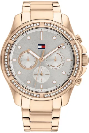 Tommy Hilfiger Women Embellished Dial & Stainless Steel Bracelet Analogue Watch TH1782572
