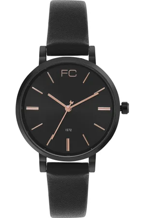 French Connection Women Dial & Leather Straps Analogue Watch FCN00071F