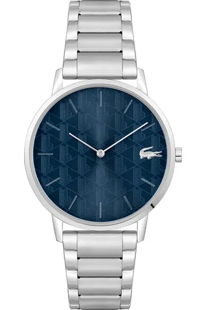 Lacoste Men Crocorigin Stainless Steel Bracelet Style Analogue Watch 2011305