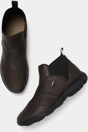 Geox Woman Leather Nebula Ankle Boots