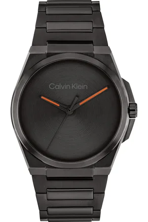 Calvin Klein Men Meta-Minimal Bracelet Style Analogue Watch 25200455-Black