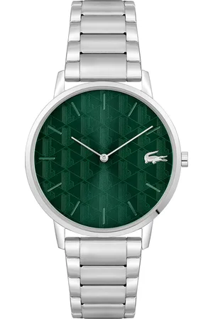 Lacoste Men Crocorigin Stainless Steel Bracelet Style Analogue Watch