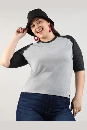 Instafab Women Pure Cotton Short Sleeves Top