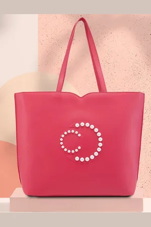 Caprese Women Embellished PU Oversized Shopper Tote Bag