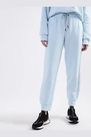 DKNY Women Cotton Mid-Rise Joggers
