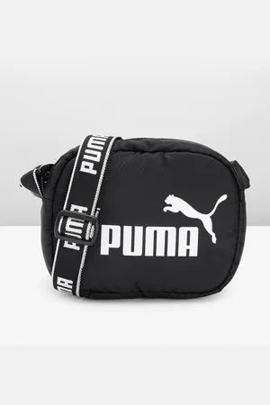 PUMA Brand Logo Printed Structured Sling Bag