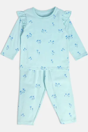 MINI KLUB Girls Printed Top with Trousers