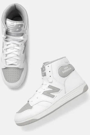 New Balance Men Leather Colourblocked Mid-Top 480 Sneakers