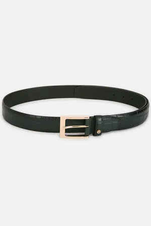 Allen Solly Men Textured Leather Belt