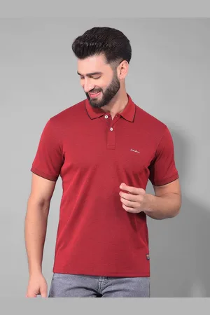 Cobb Short Sleeves Polo Collar Knitted Cotton T-shirt