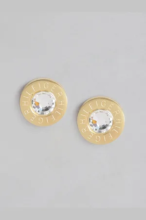 Tommy Hilfiger Fine Core Crystal Circular Stud Earrings