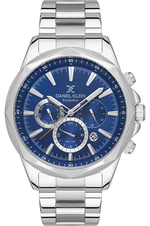 Daniel Klein Men Dial & Bracelet Style Straps Analogue Multi Function Watch DK 1 13362-3