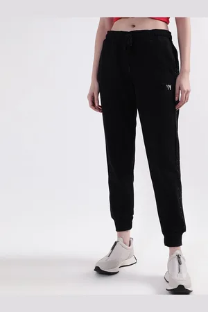 DKNY Women Cotton Mid-Rise Joggers