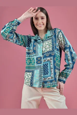 DressBerry Smart Ethnic Motifs Printed Casual Shirt