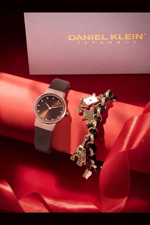 Daniel Klein Women Bracelet & Watch Gift Set DKG003-4