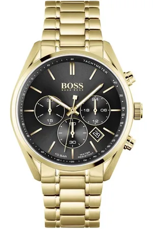 HUGO BOSS Men Stainless Steel Bracelet Style Straps Analogue Chronograph Watch 1513848