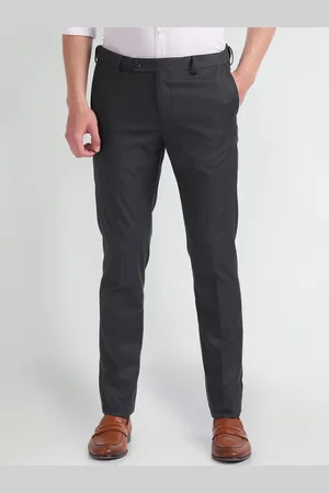 Arrow Men Slim Fit Formal Trousers