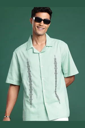 Sangria Opaque Pure Cotton Casual Shirt