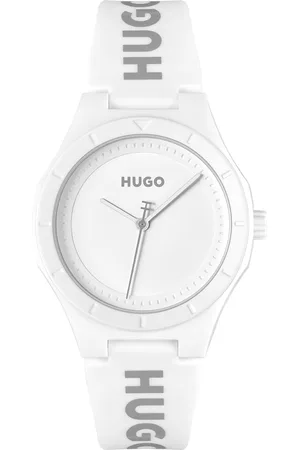HUGO BOSS Women Lit for Her Analogue Watch 1540165-White