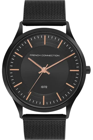 French Connection Men Stainless Steel Bracelet Style Straps Analogue Watch FCN00047G