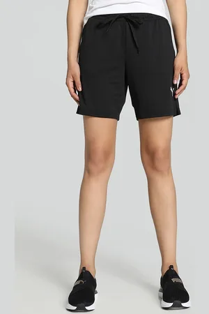 PUMA Women RTG Interlock Mid-Rise Shorts
